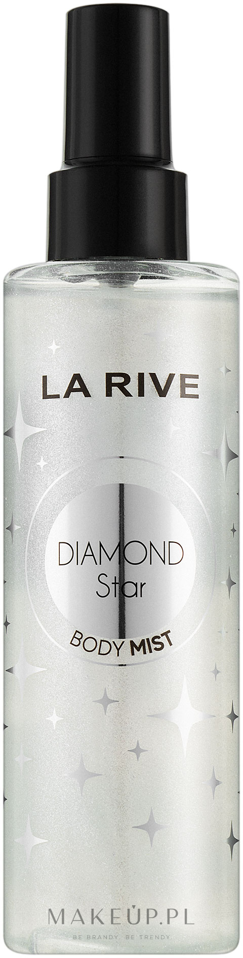 Rozświetlająca mgiełka perfumowana do ciała - La Rive Diamond Star — Zdjęcie 200 ml