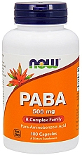 Kup Witaminy PABA, 50 mg - Now Foods PABA B-Complex Family