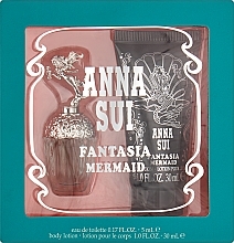 Anna Sui Fantasia Mermaid - Zestaw (edt/5ml + b/lot/30ml) — Zdjęcie N1