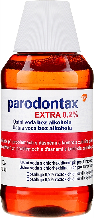 Płyn do płukania jamy ustnej - Parodontax Extra 0.2% — Zdjęcie N1