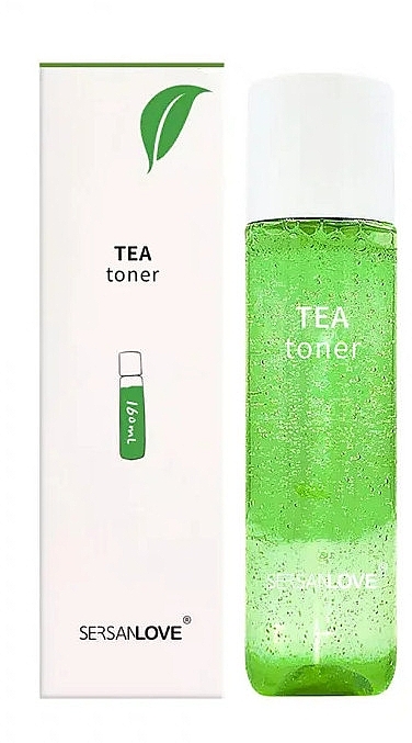 Tonik do twarzy z ekstraktem z zielonej herbaty - SersanLove Green Tea Toner Moisturizing Water — Zdjęcie N1