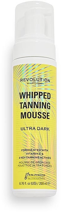 Pianka samoopalająca - Makeup Revolution Whipped Tanning Mousse Ultra Dark — Zdjęcie N1