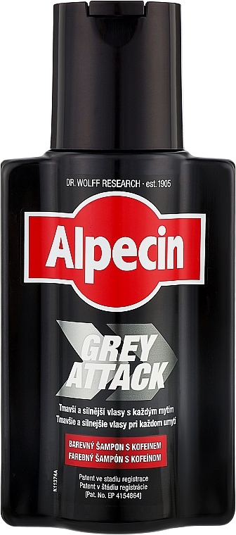 Szampon dla mężczyzn - Alpecin Grey Attack Shampoo — Zdjęcie N1