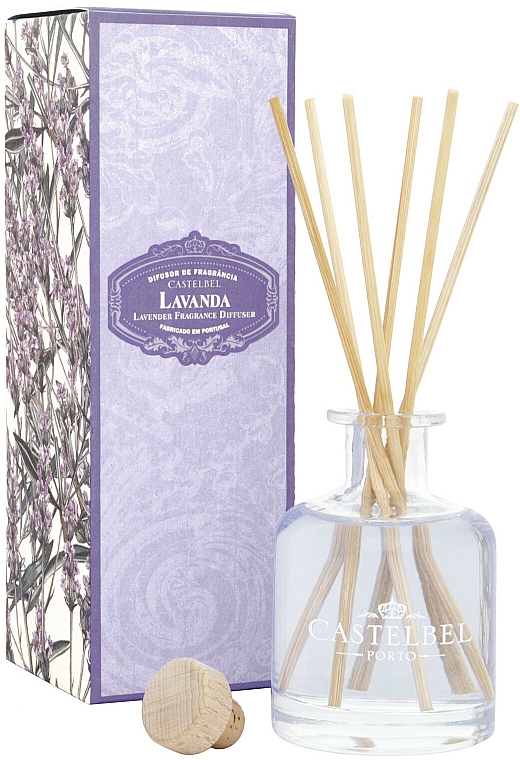Castelbel Lavender Fragrance Diffuser - Dyfuzor zapachowy — Zdjęcie N1