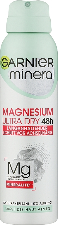 Antyperspirant Magnesium Ultadruy - Garnier Mineral Deodorant — Zdjęcie N1