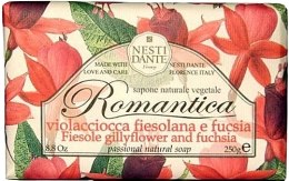 Naturalne mydło w kostce Goździk i fuksja - Nesti Dante Romantica — Zdjęcie N1