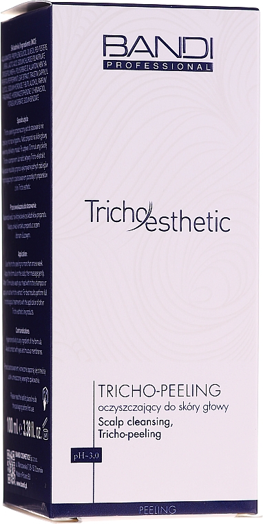 Tricho-peeling oczyszczający do skóry głowy - Bandi Professional Tricho Esthetic Tricho-Peeling Scalp Cleansing — Zdjęcie N3