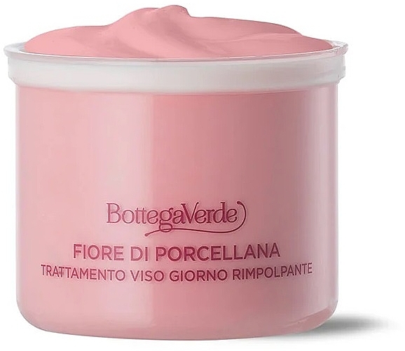 Krem do twarzy na dzień - Bottega Verde Fiore Di Porcellana Plumping Day Face Treatment Refill (uzupełnienie) — Zdjęcie N1