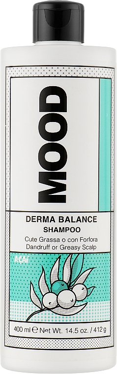 Przeciwłupieżowy szampon do przetłuszczającej się skóry głowy - Mood Derma Balance Shampoo