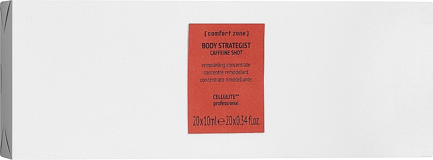 Koncentrat antycellulitowy do ciała - Comfort Zone Body Strategist Caffeine Shot — Zdjęcie N2