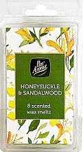 Wosk zapachowy z wiciokrzewem i drzewem sandałowym - Pan Aroma Honeysuckle & Sandalwood Square Wax Melts — Zdjęcie N1