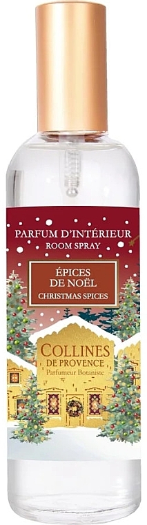 Zapach do domu Przyprawy świąteczne - Collines de Provence Christmas Spices Room Spray — Zdjęcie N1