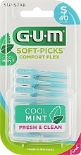 Kup Szczotki gumowe międzyzębowe, rozmiar S, 40 szt. - Sunstar Gum Soft-Picks Comfort Flex Cool Mint 