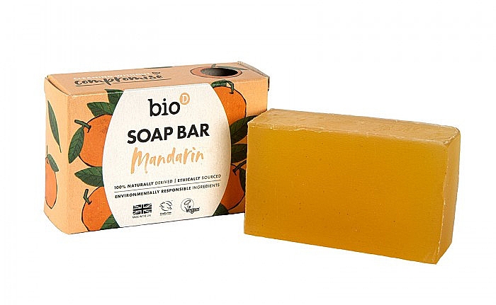 Mydło Mandarynka - Bio-D Mandarin Soap Bar — Zdjęcie N1