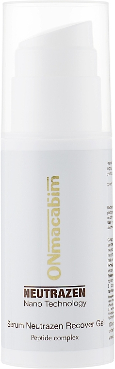 Serum rewitalizujące - ONmacabim Neutrazen Nano Technology Serum Neutrazen Recover Gel — Zdjęcie N3