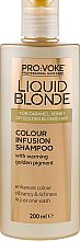 Kup Złoty szampon dla blondynek - Pro:Voke Liquid Blonde Colour Infusion Shampoo