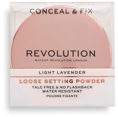 Sypki puder do twarzy - Makeup Revolution Conceal & Fix Setting Powder — Zdjęcie N3