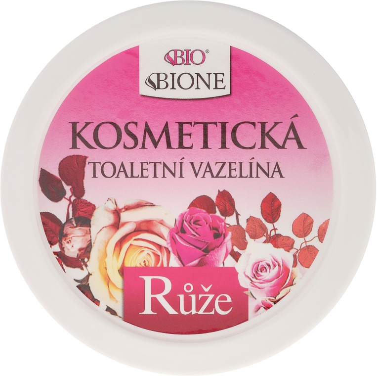 Wazelina kosmetyczna z olejem różanym - Bione Cosmetics Cosmetic Vaseline With Rose Oil — Zdjęcie N1