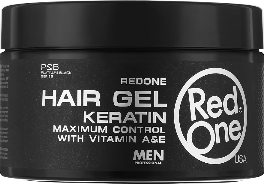 Ultramocny żel do włosów z keratyną - Red One Hair Gel Keratin — Zdjęcie N1