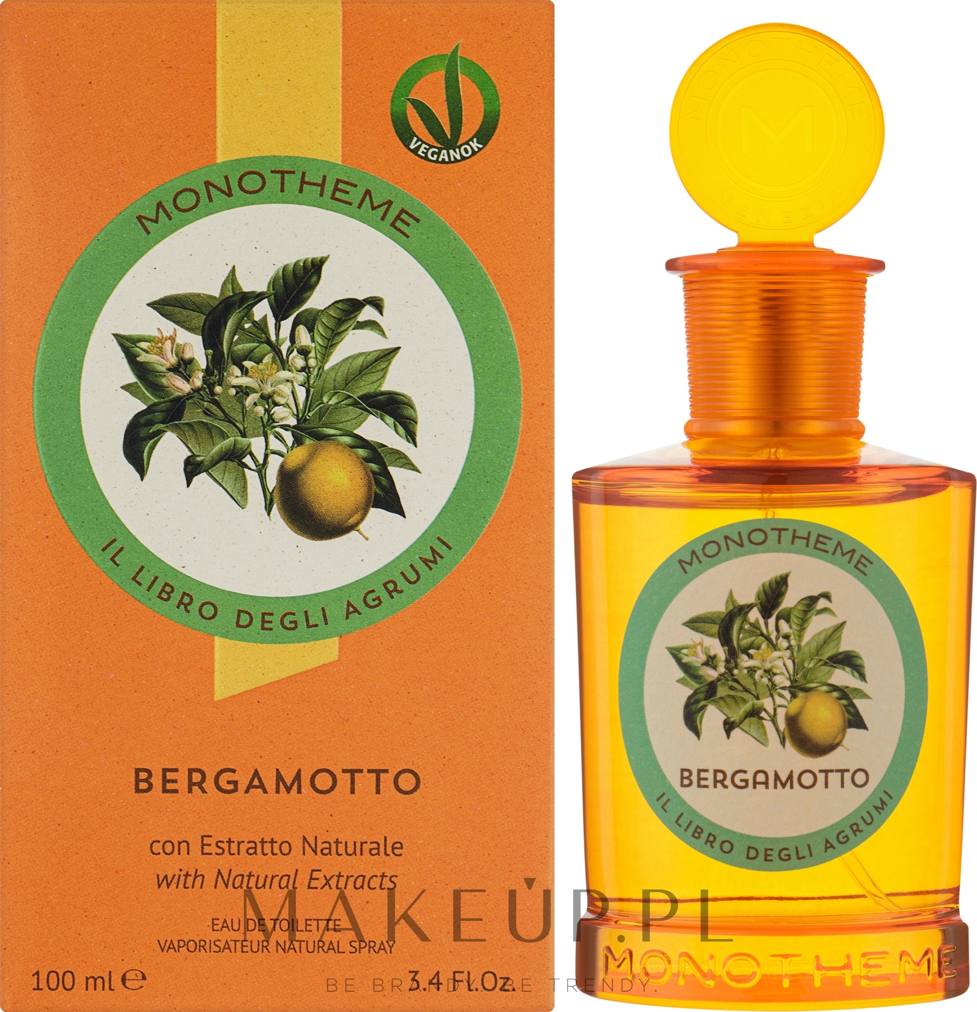 Monotheme Fine Fragrances Venezia Bergamotto - Woda toaletowa  — Zdjęcie 100 ml