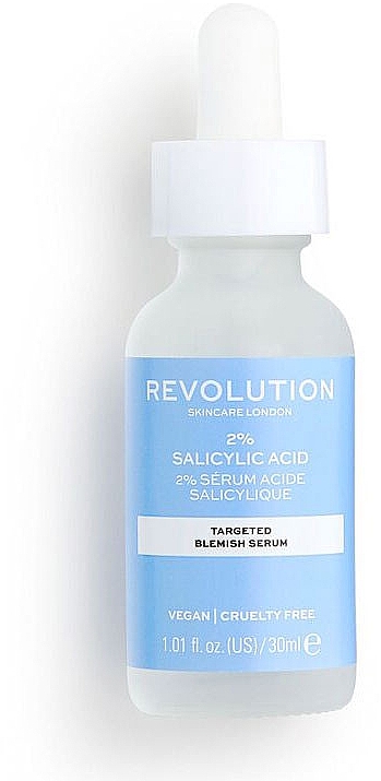 Serum na przebarwienia 2% kwas salicylowy - Revolution Skincare 2% Salicylic Acid Targeted Blemish Serum — Zdjęcie N1