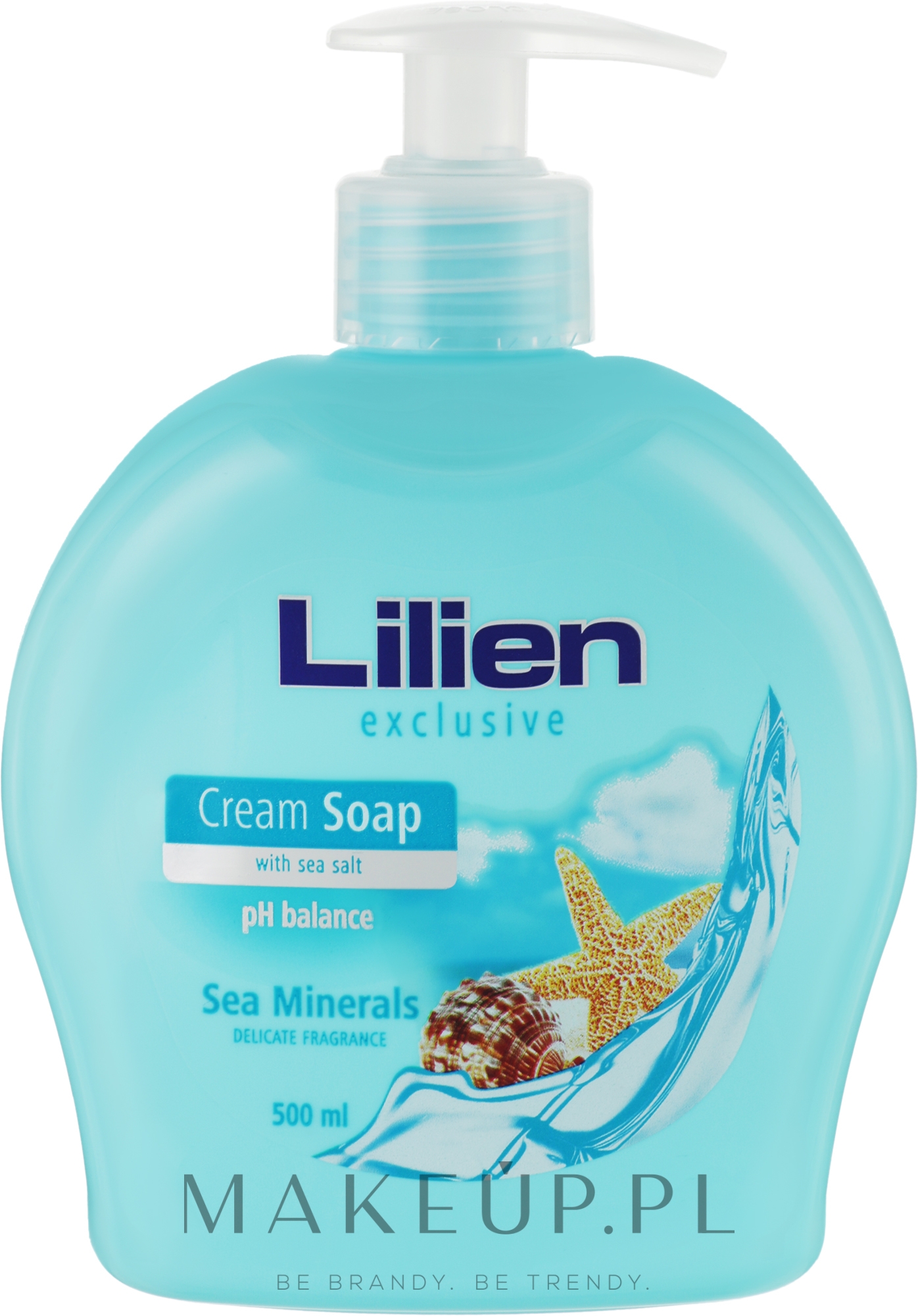 Kremowe mydło w płynie Morskie minerały - Lilien Sea Minerals Cream Soap — Zdjęcie 500 ml