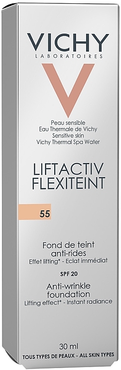 PRZECENA! Podkład liftingująco-przeciwzmarszczkowy do skóry dojrzałej - Vichy Liftactiv Flexilift Teint * — Zdjęcie N3