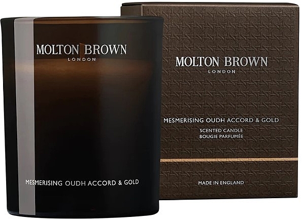 Molton Brown Mesmerising Oudh Accord & Gold - Świeca zapachowa — Zdjęcie N1