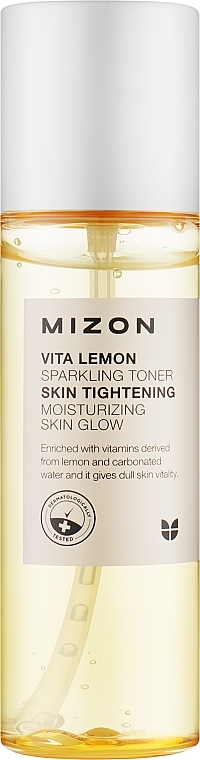 PRZECENA! Witaminowy tonik do twarzy - Mizon Vita Lemon Sparkling Toner * — Zdjęcie N2