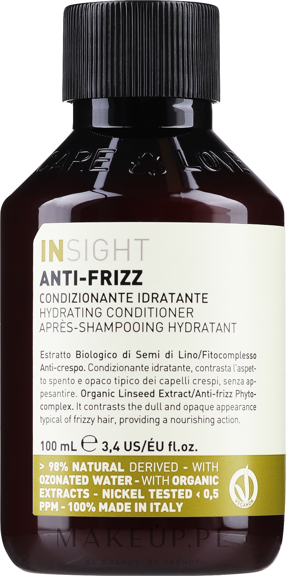 Nawilżająca odżywka do włosów - Insight Anti-Frizz Hydrating Conditioner — Zdjęcie 100 ml