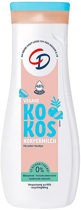 Kokosowy balsam do ciała - CD Body Milk Coconut — Zdjęcie N1