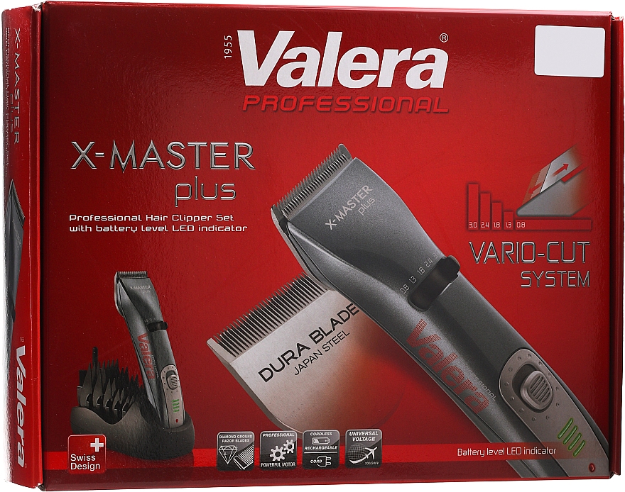Maszynka do strzyżenia włosów - Valera X-Master Plus — Zdjęcie N2