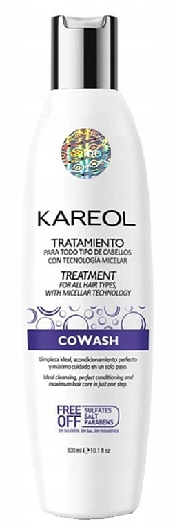 Odżywka do włosów Fitokeratyna w płynie - Kareol CoWash Micellar Technology Treatment — Zdjęcie N1