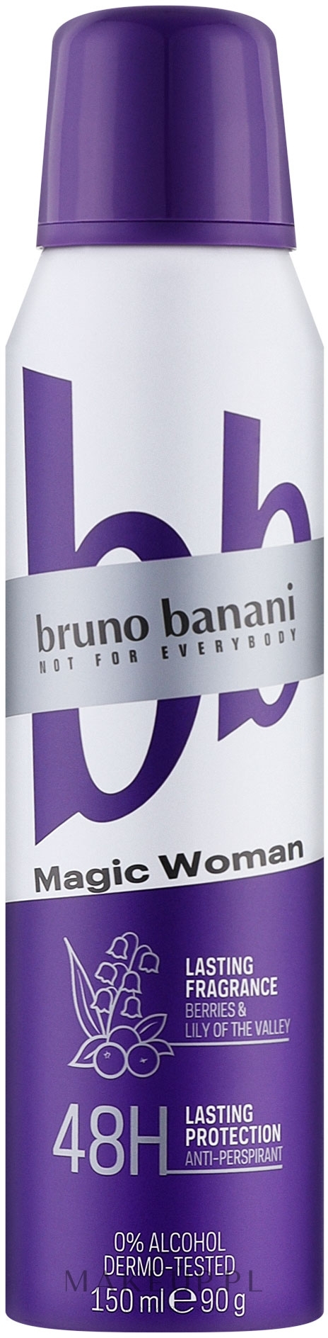 Bruno Banani Magic Women - Dezodorant w sprayu — Zdjęcie 150 ml