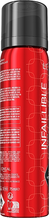 Spray do utrwalania makijażu - L'Oreal Paris Infallible 3-second Setting Mist — Zdjęcie N3