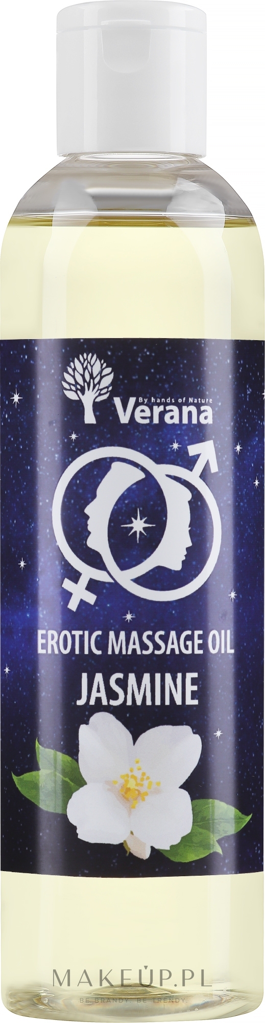 Olejek do masażu erotycznego Jaśmin - Verana Erotic Massage Oil Jasmine — Zdjęcie 250 ml