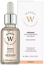 Serum z olejkiem z witaminą C - Warda Vitamin C Skin Glow Boost Oil-Serum — Zdjęcie N1