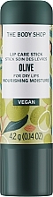 Odżywczy i nawilżający balsam do ust Oliva - The Body Shop Olive Lip Care Stick — Zdjęcie N1