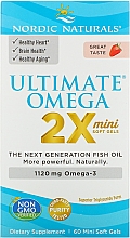 Kup Suplement diety Ultimate Omega 1120 mg - Nordic Naturals Ultimate Omega 2X Mini 1120mg Strawberry