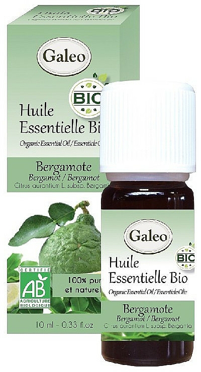 Organiczny olejek eteryczny Bergamotka - Galeo Organic Essential Oil Bergamot — Zdjęcie N1