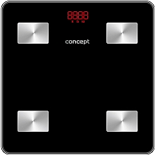 Waga łazienkowa VO4001, czarna - Concept Body Composition Smart Scale — Zdjęcie N1