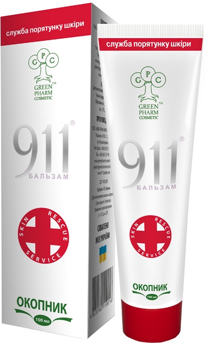 Balsam 911 Żywokost - Green Pharm Cosmetic 