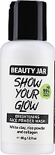 Kup WYPRZEDAŻ Rozjaśniający puder oczyszczający do każdego rodzaju skóry - Beauty Jar Show Your Glow Brightening Face Powder Wash *