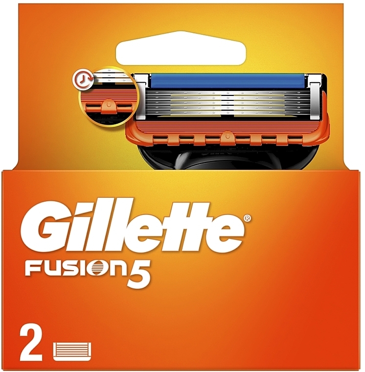 Wymienne wkłady do maszynki, 2 szt. - Gillette Fusion