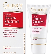 Krem do twarzy dla skóry wrażliwej - Guinot Hydra Sensitive Cream — Zdjęcie N2