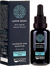 Kup Przeciwzmarszczkowe serum do twarzy - Wooden Spoon Super Seeds Fragrance Free Anti-aging Facial Serum