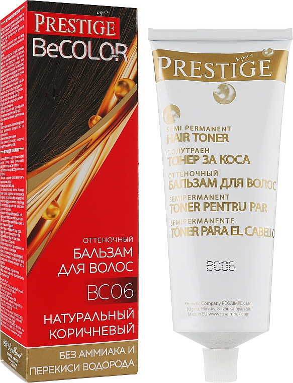 Balsam koloryzujący - Prestige BeColor Semi-Permanent Hair Toner — Zdjęcie N1