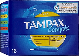 Kup Tampony z aplikatorem, 16 szt. - Tampax Compak Regular