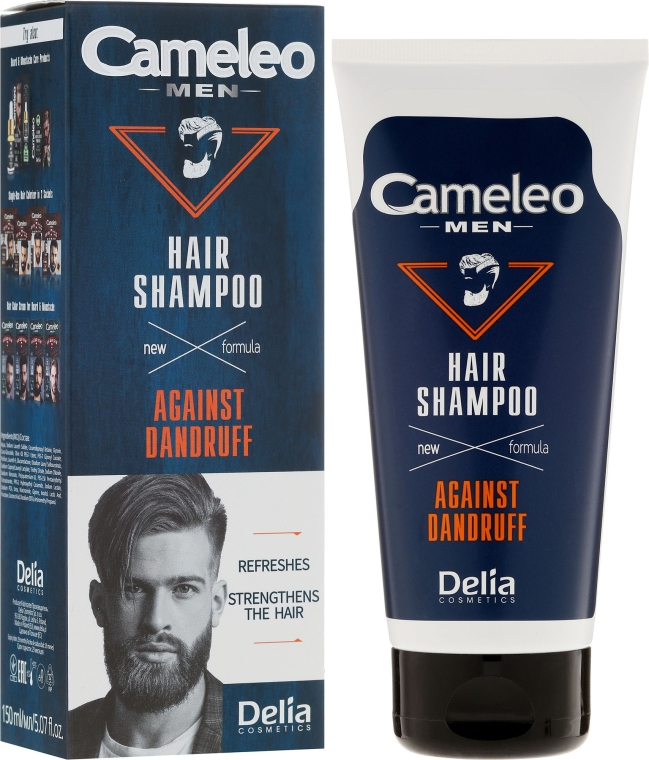 Przeciwłupieżowy szampon do włosów dla mężczyzn - Delia Cameleo Men — Zdjęcie N1