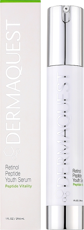 Serum przeciwstarzeniowe z retinolem i peptydami - Dermaquest Peptide Vitality Retinol Peptide Youth Serum  — Zdjęcie N2